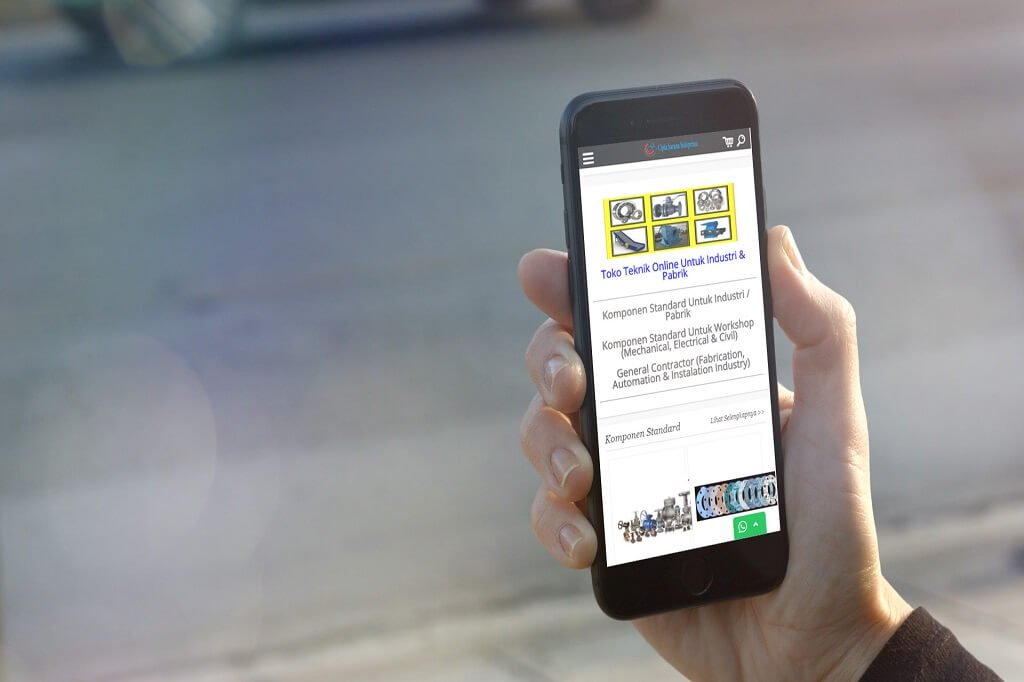 jasa bikin web toko online industri pabrik