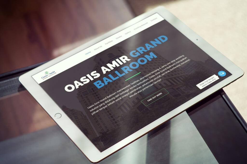 jasa pembuatan website ballroom