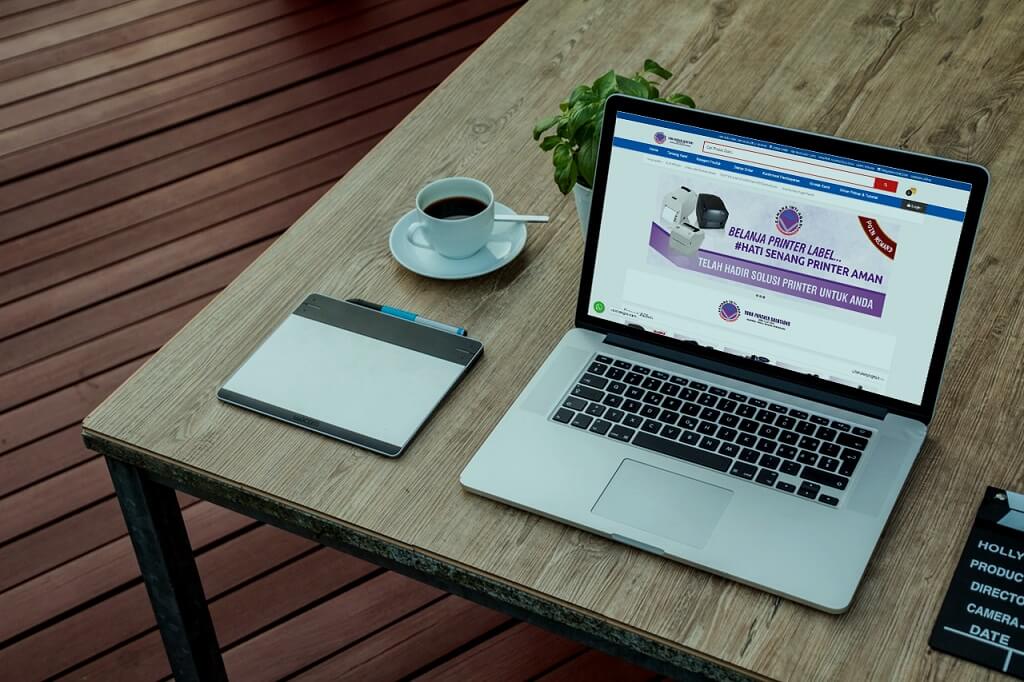 jasa pembuatan website toko online printer