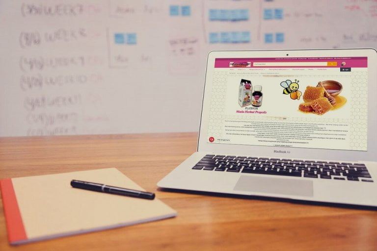 Jasa Pembuatan Website Jual Madu