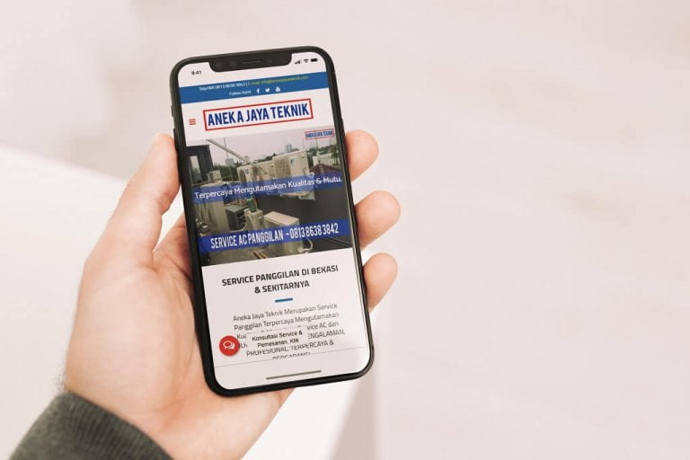 Jasa Pembuatan Website Service AC