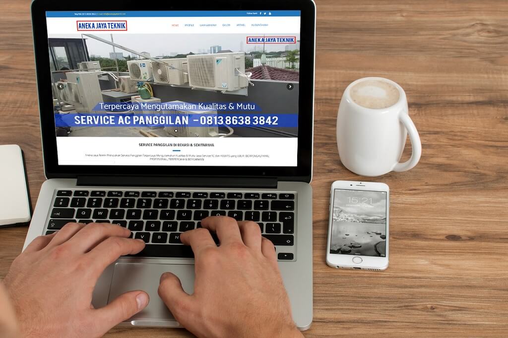Jasa Pembuatan Website Service AC