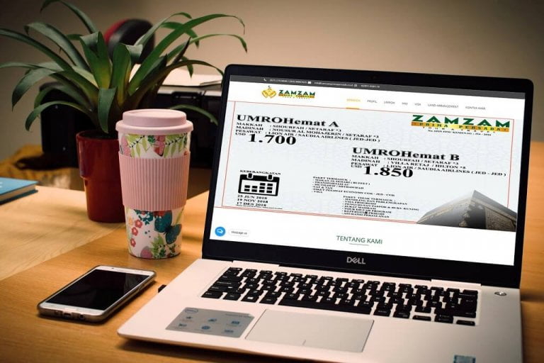 Jasa Pembuatan Website Tour Travel Haji Umroh
