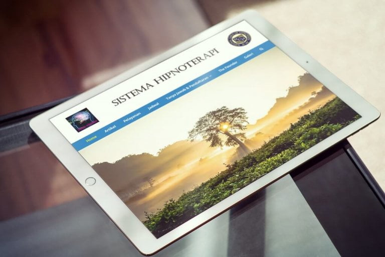 Jasa pembuatan Website Hipnoterapi