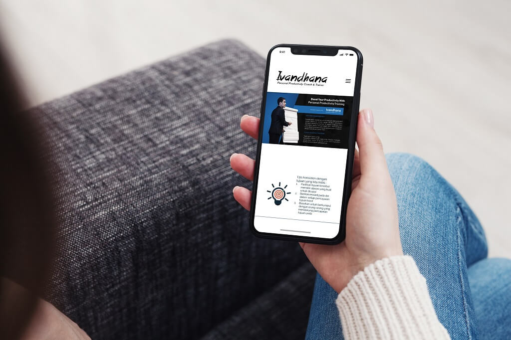 website personal coaching