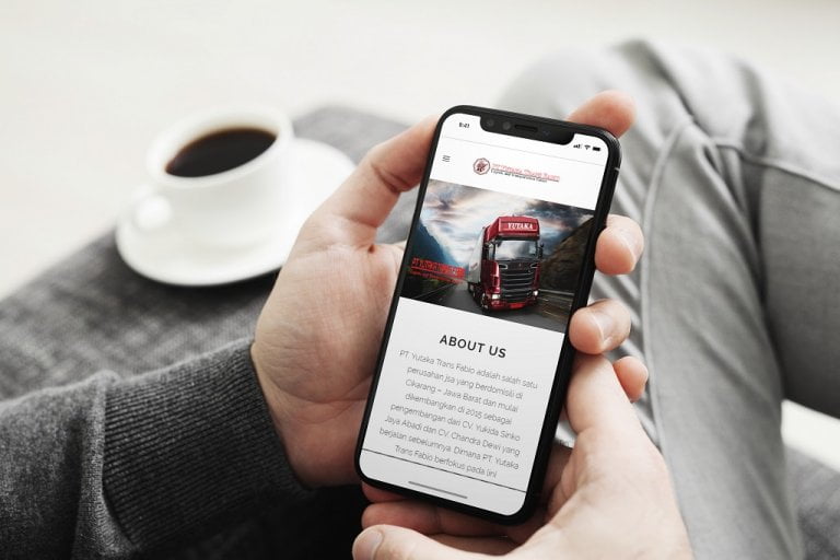 Jasa Pembuatan Website Transportation Service