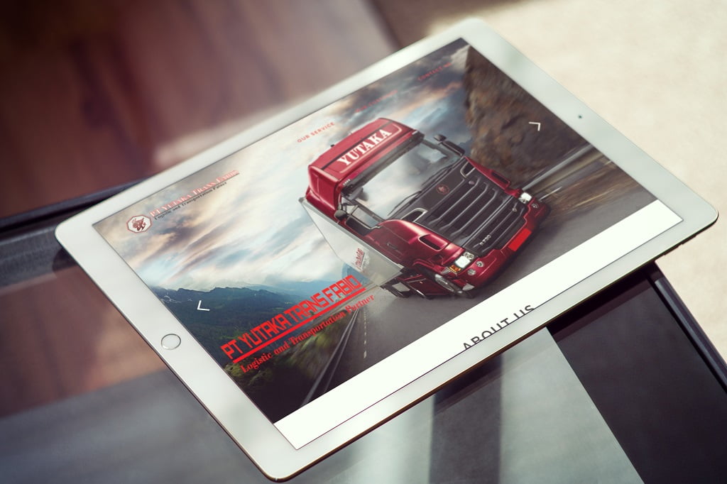 Jasa Pembuatan Website Transportation Service
