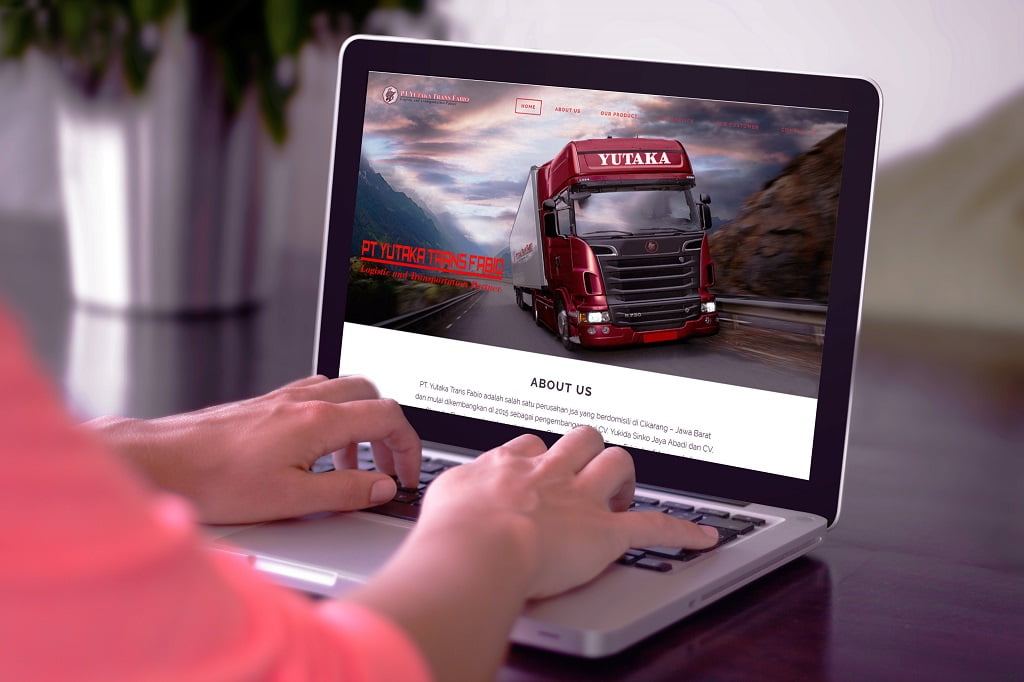 Jasa Pembuatan Website Transportation Service