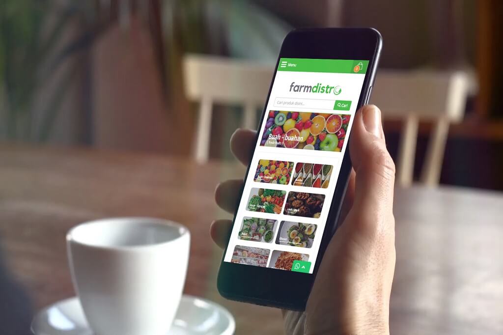jasa pembuatan website jual sayur online