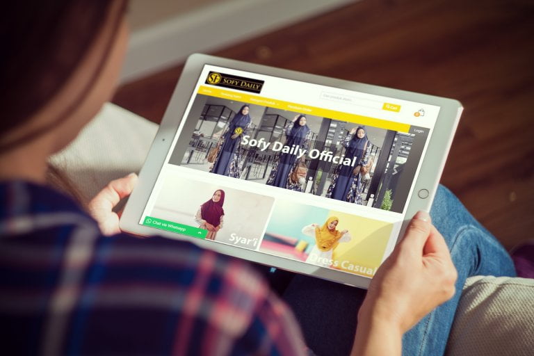 Jasa Pembuatan Website Toko Online Gamis Muslimah