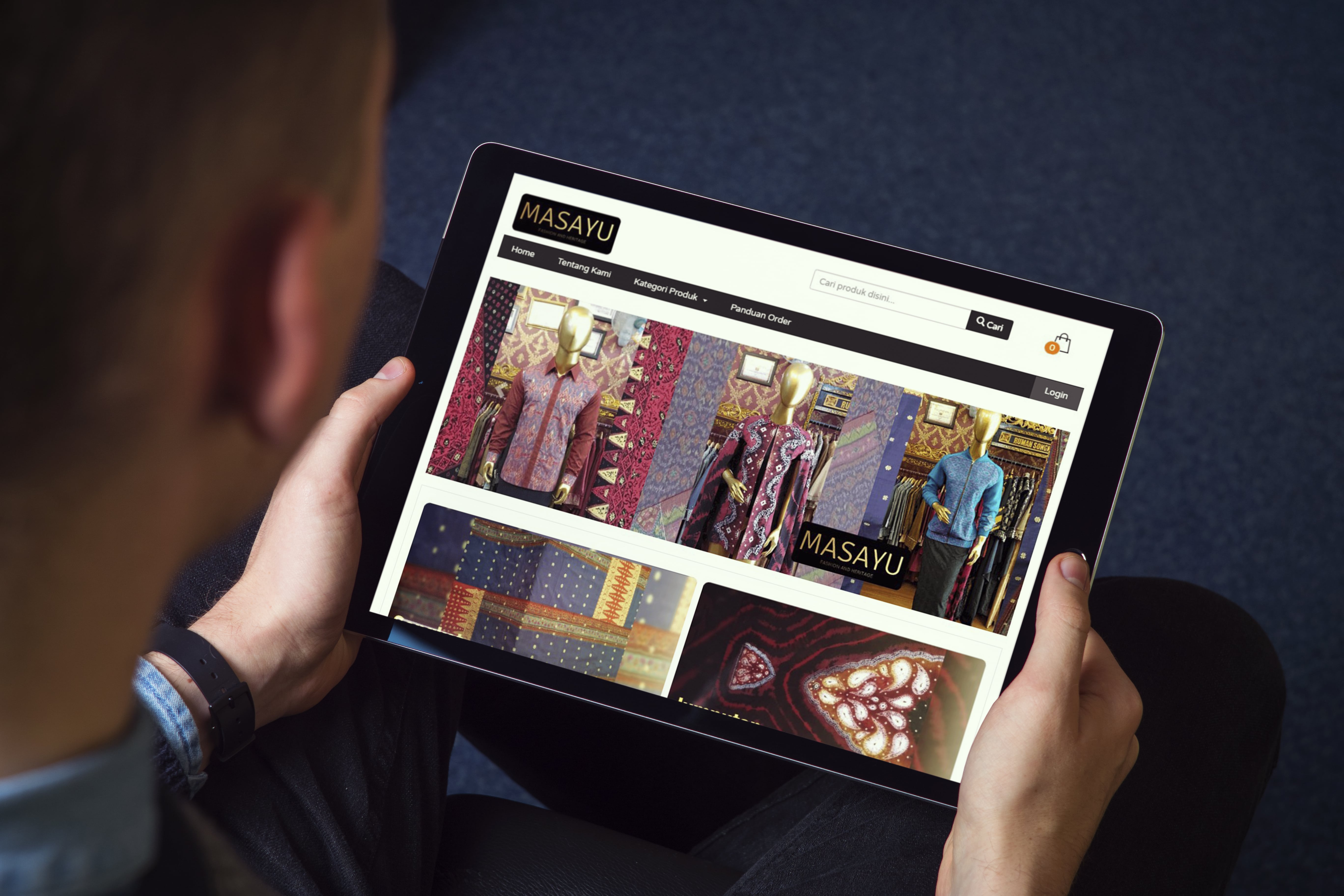 Jasa Pembuatan Website Toko Online Busana Kain Songket
