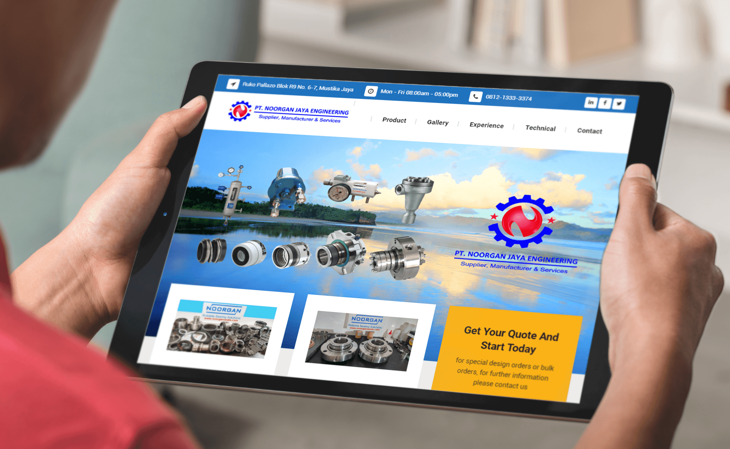 Jasa Pembuatan Website Mechanical Seals