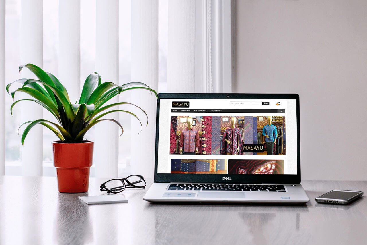 Jasa Pembuatan Website Toko Online Busana Kain Songket