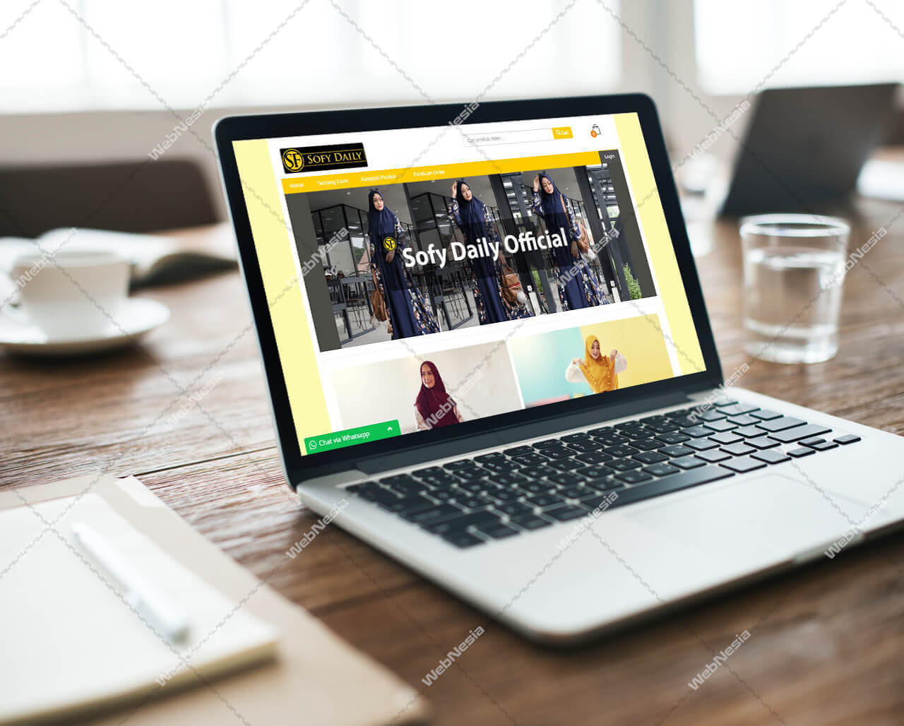 Jasa Website Toko Online Baju Gamis