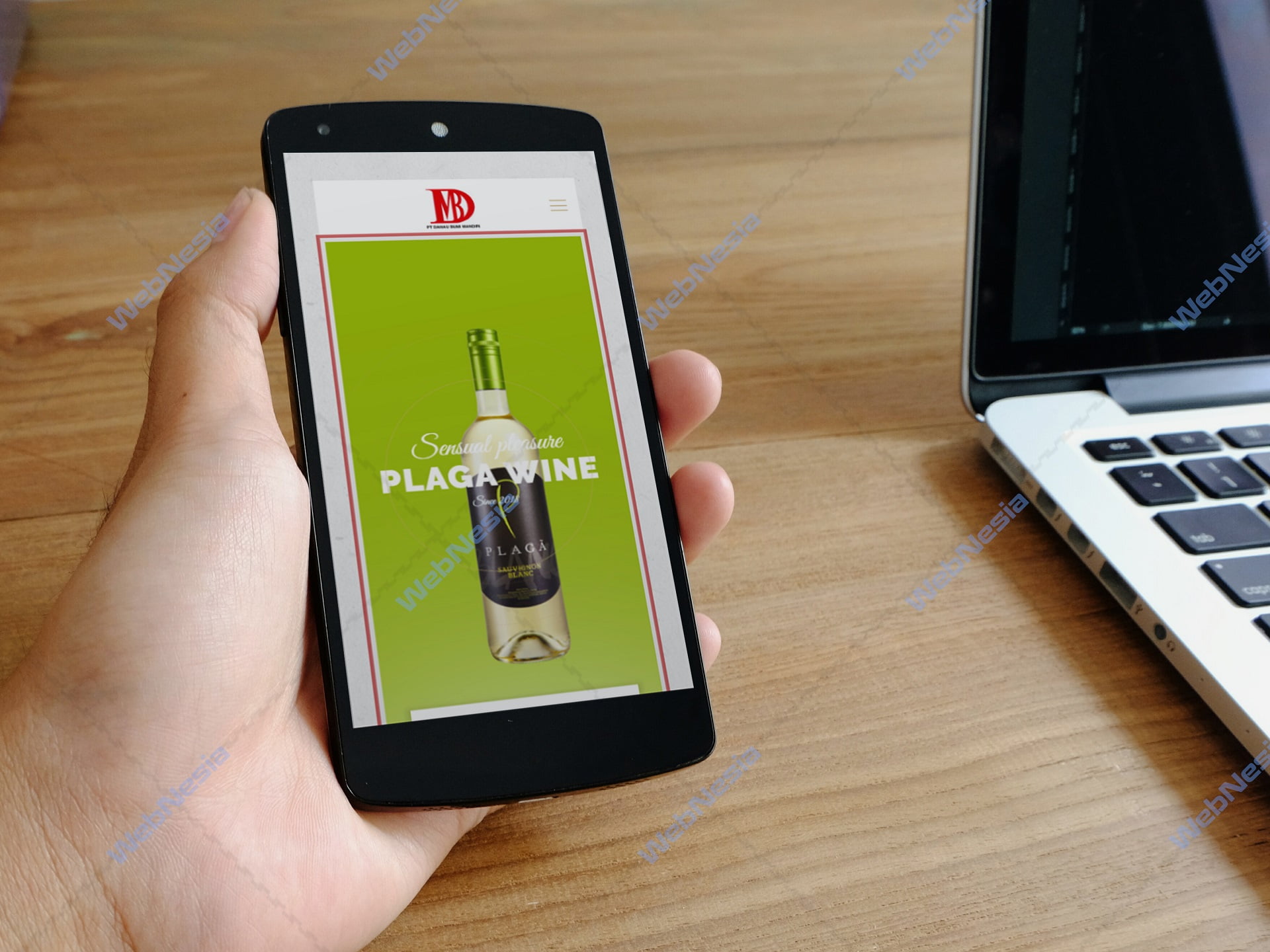 Jasa Pembuatan Website Toko Online Wine