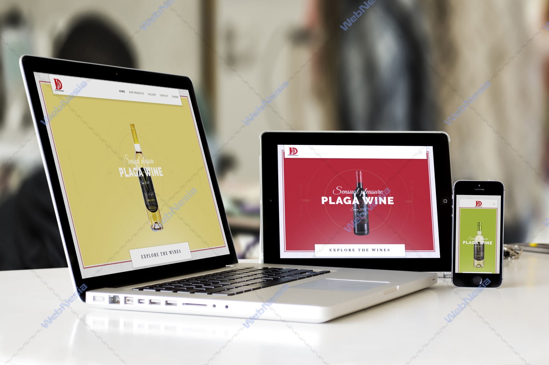 Jasa Pembuatan Website Toko Online Wine