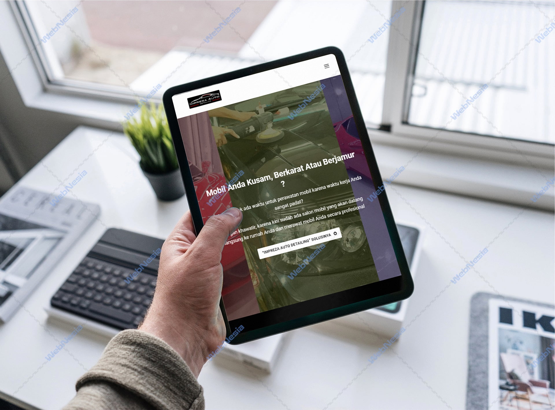 Jasa Pembuatan Website Salon Mobil