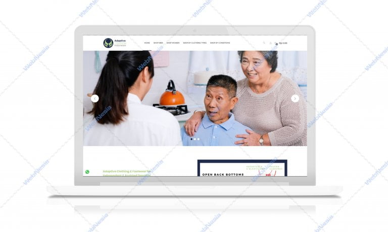 Jasa Website Toko Online Pakaian Penyandang Difabel