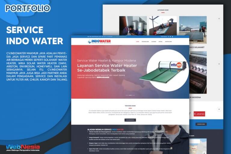 Jasa Pembuatan Website Service Pemanas Air