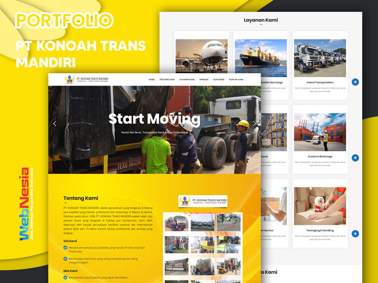 Jasa Website Company Profile Rental