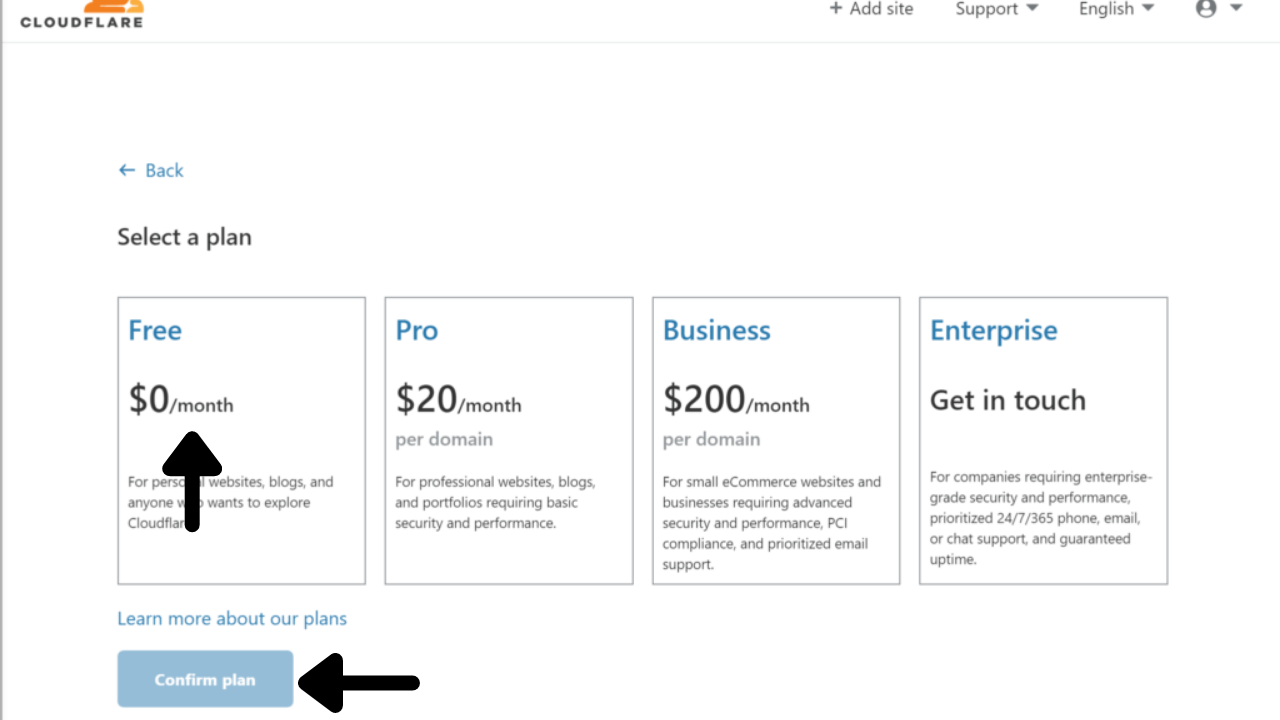cara menghubungkan cloudflare ke wordpress