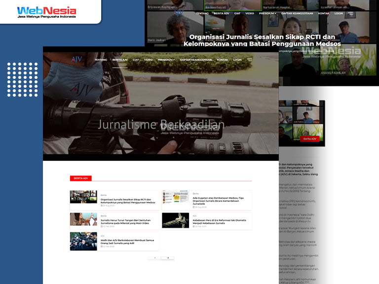 Website Organisasi Jurnalis