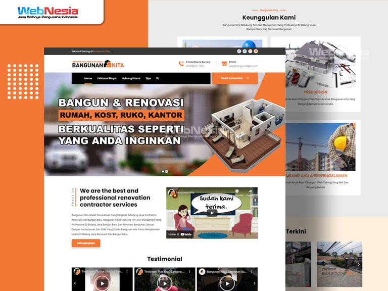 Website Jasa Renovasi Bangunan