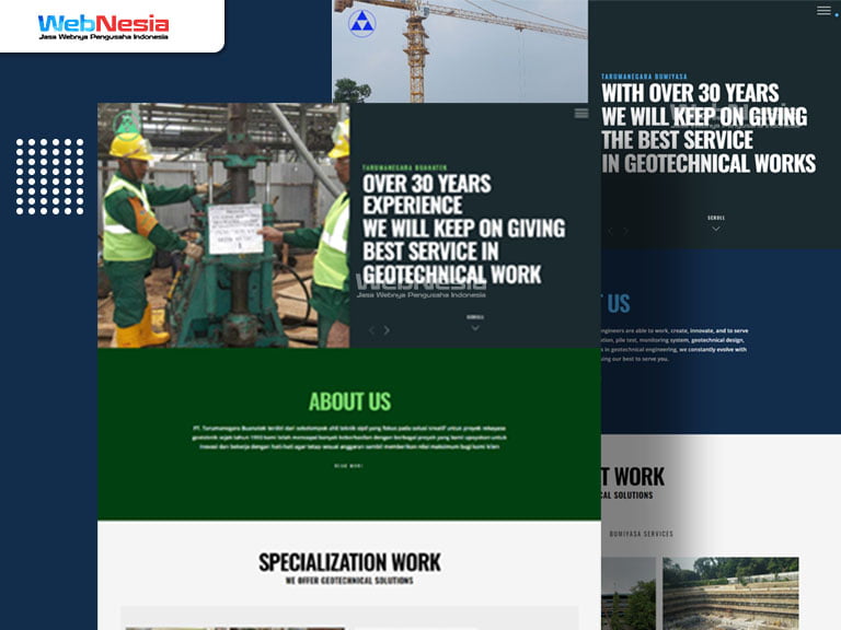 Website Profile Perusahaan Geotechnical