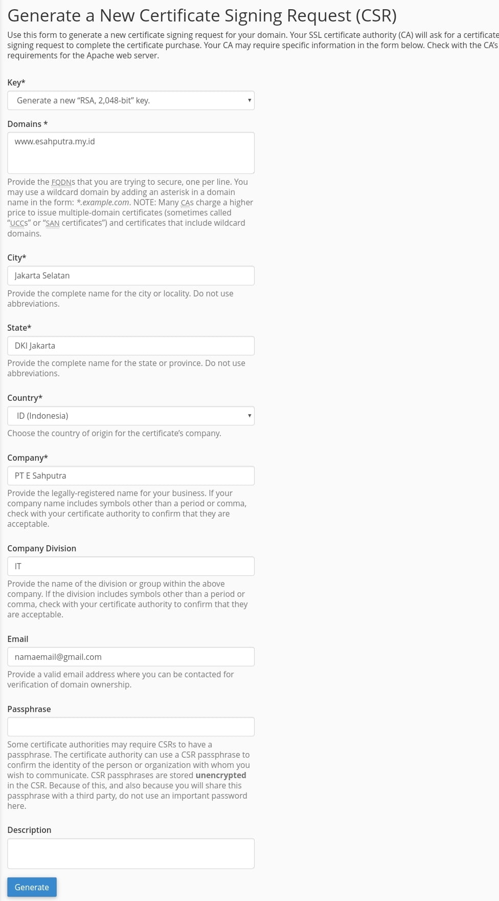 cara menginstall ssl di cPanel