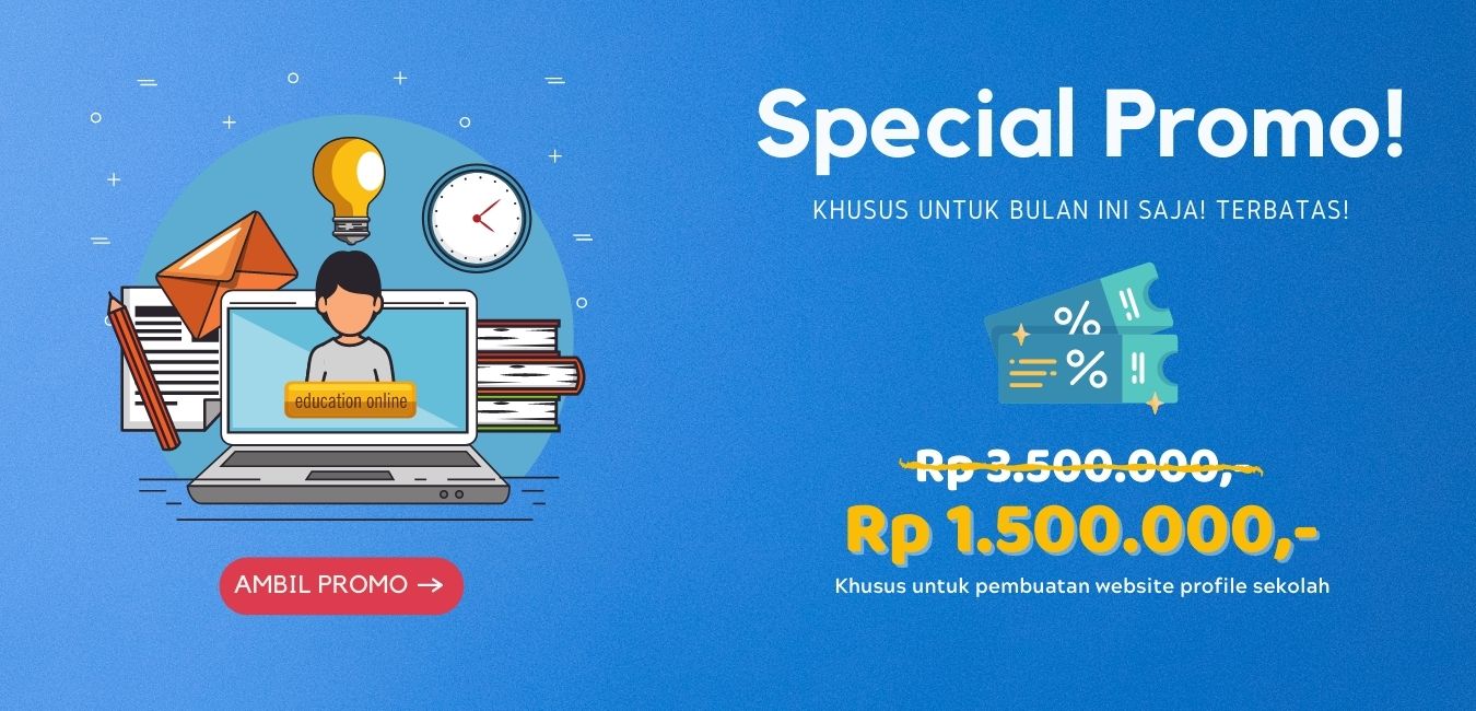 Promo Pembuatan Website Sekolah