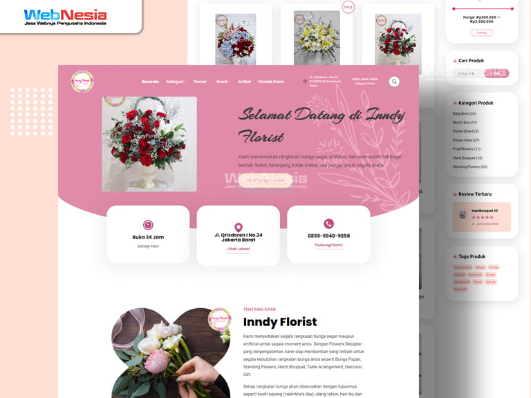 website toko bunga