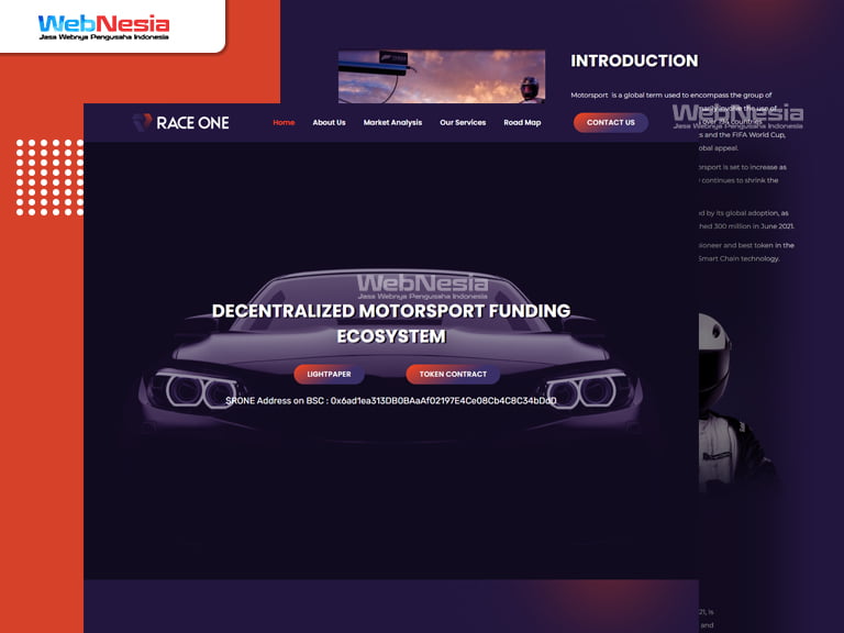 Website Motorsport Funding