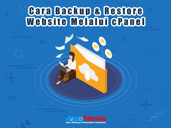 cara backup restore website