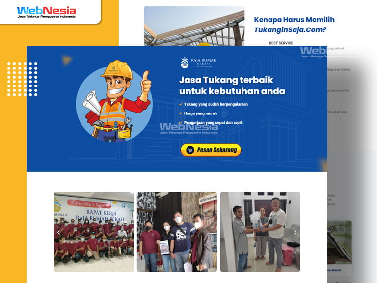 Jasa Website Landing Page Jasa Tukang