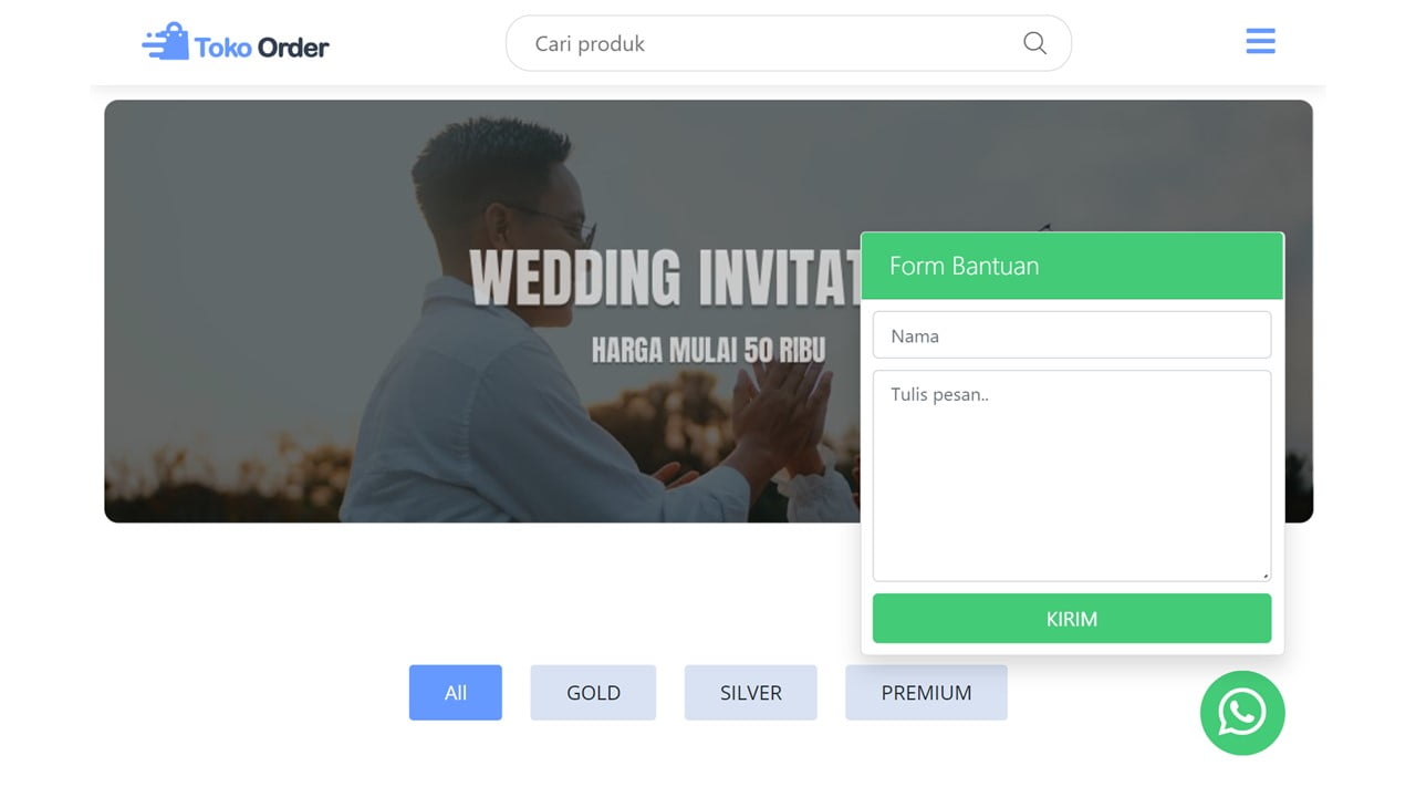 Jasa Website Undangan Pernikahan Online