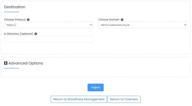 Cara Melakukan Remote Import CMS Melalui Softaculous [Mudah]