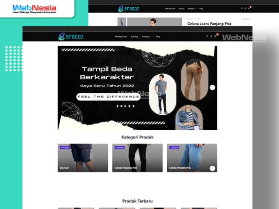 Website Toko Online Fashion