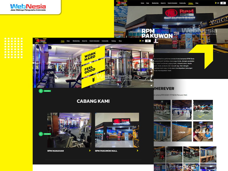 Website Fitness Centre