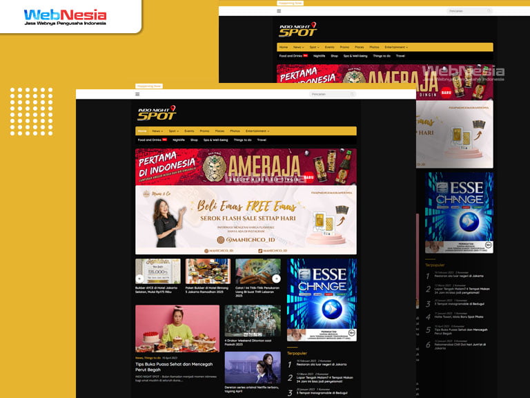 Website Portal Berita Professional