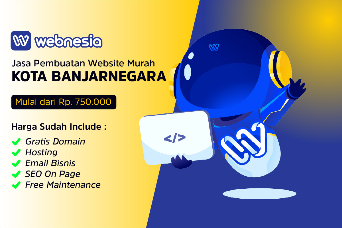 Jasa Pembuatan Website Murah di Banjarnegara