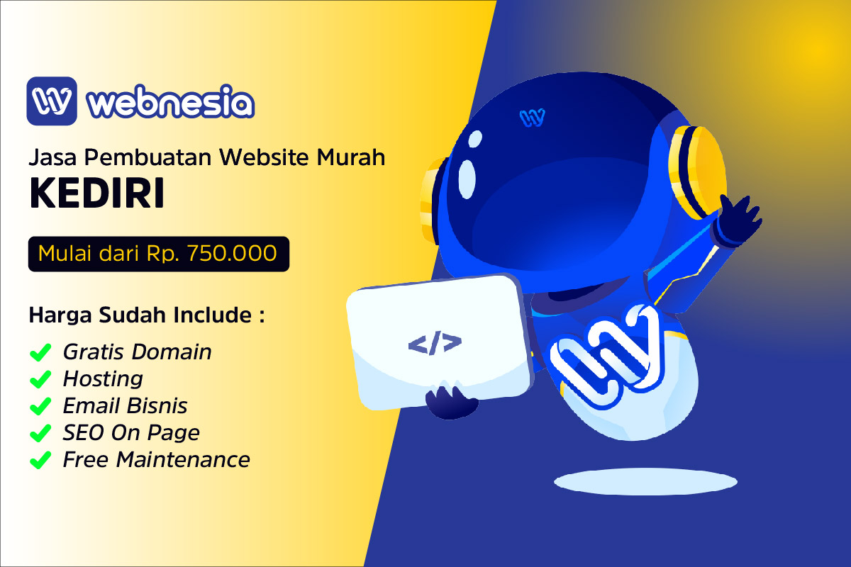 Jasa Pembuatan Website Murah di Kediri