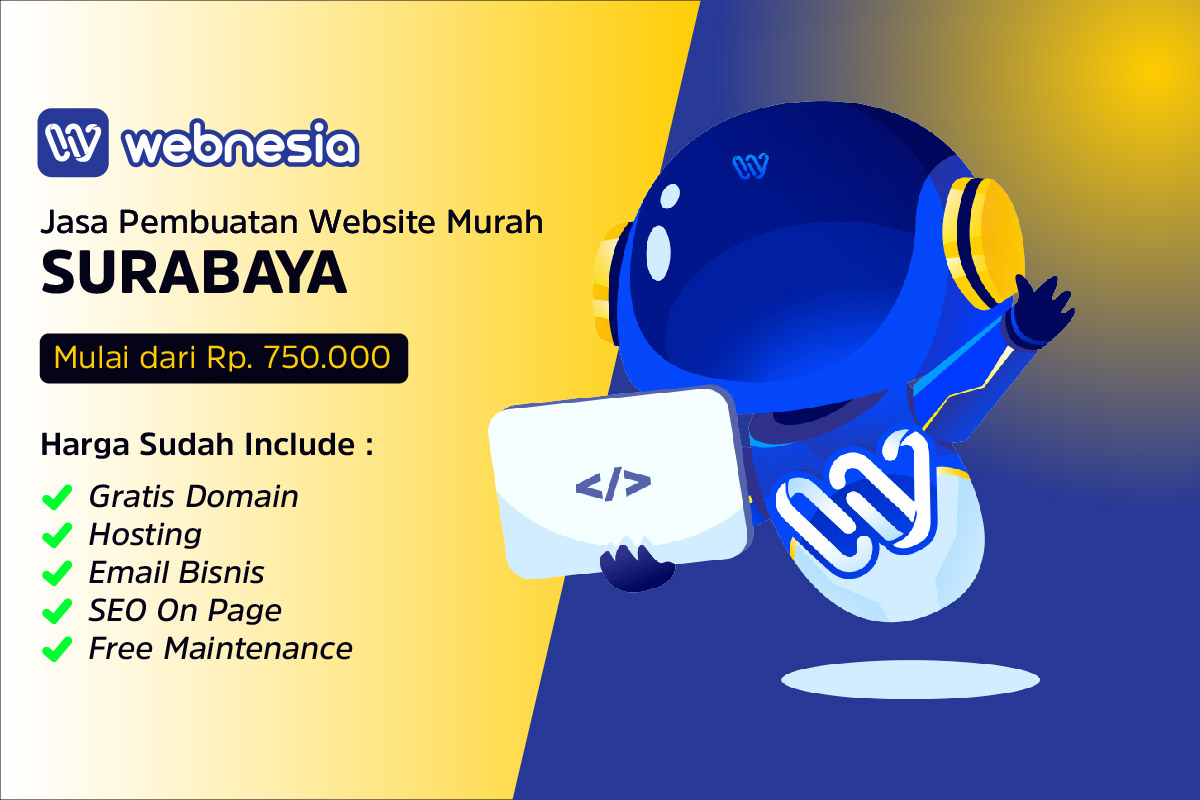 Jasa Pembuatan Website Murah di Surabaya