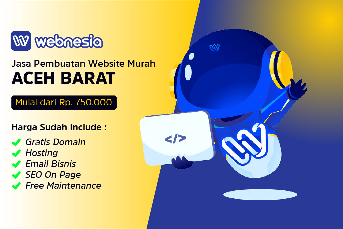 Jasa Pembuatan Website Murah di Aceh Barat