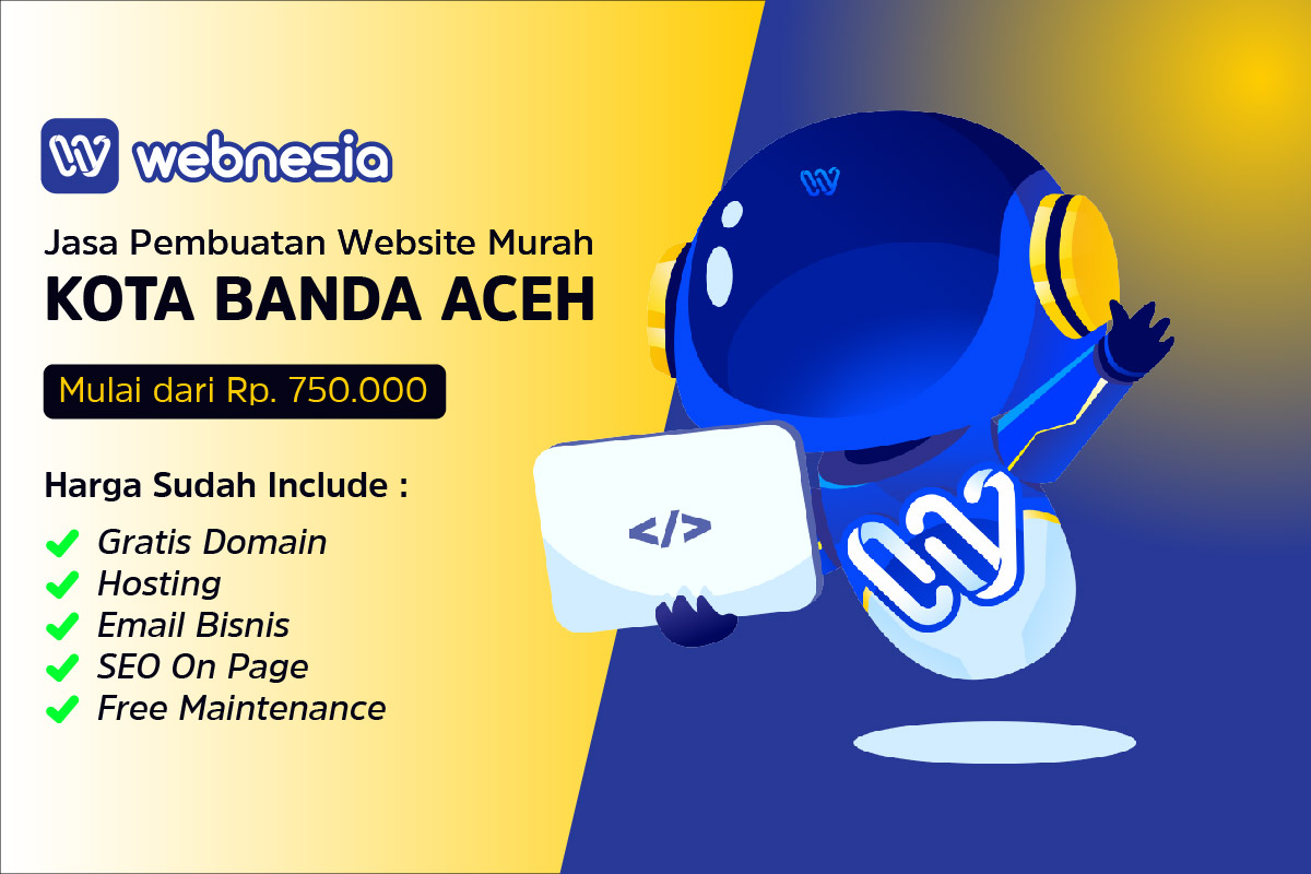 Jasa Pembuatan Website Murah di Banda Aceh