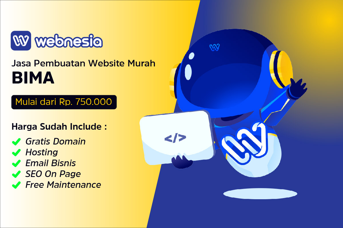 Jasa Pembuatan Website Murah di Bima