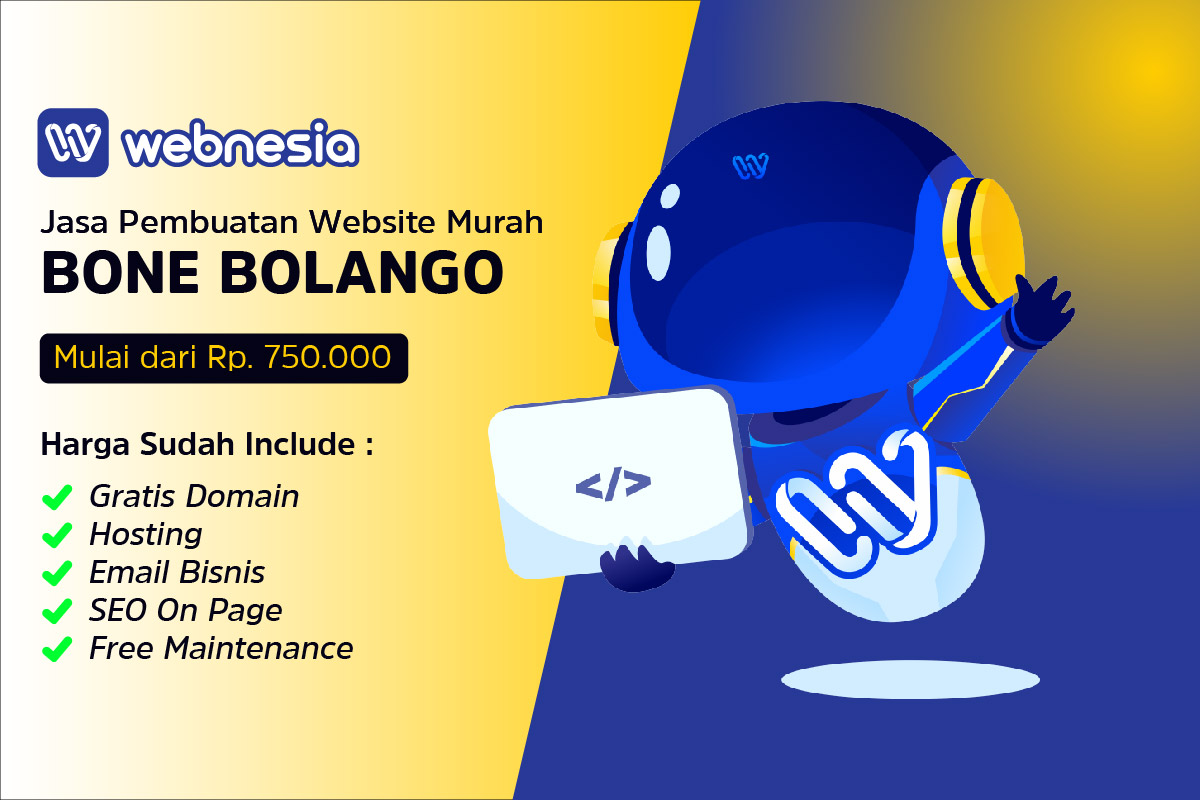 Jasa Pembuatan Website Murah di Bone Bolango