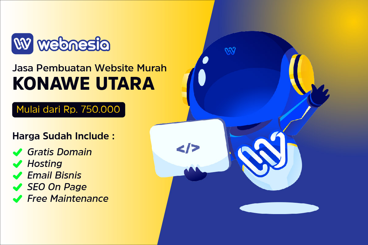 Jasa Pembuatan Website Murah di Konawe Utara