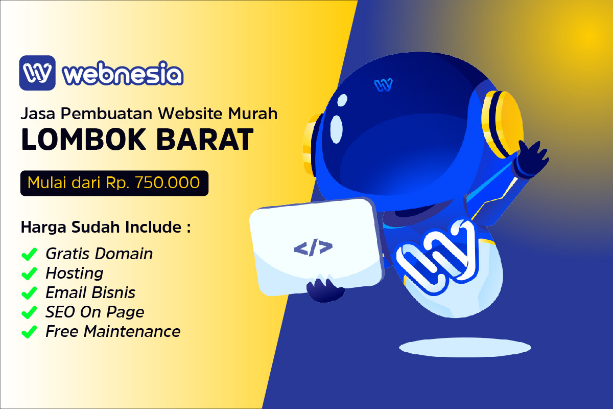 Jasa Pembuatan Website Murah di Lombok Barat