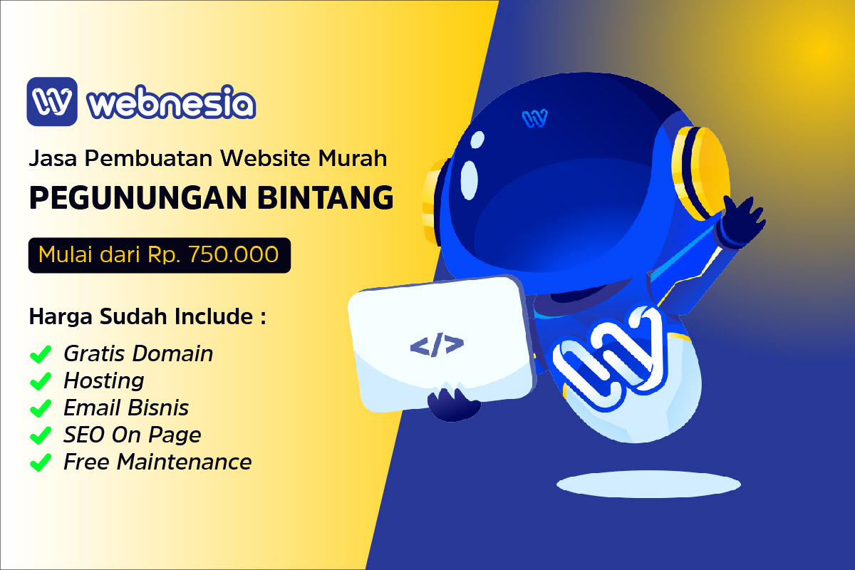 Jasa Pembuatan Website Murah di Pegunungan Bintang