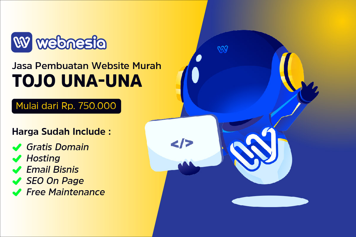Jasa Pembuatan Website Murah di Tojo Una-Una